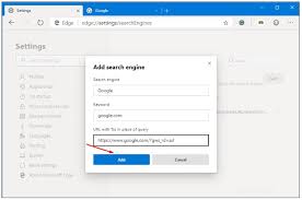 No more extra steps and you have changed the search engine. Set Google As Default Search Engine In Chromium Microsoft Edge