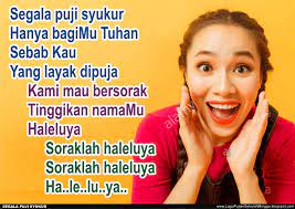 Lirik Lagu Segala Puji Syukur Bagimu Tuhan