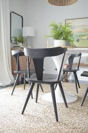Whether you're drawn to sleek modern design or distressed rustic textures, ashley homestore combines the latest trends with comfort and quality at a price that won't break the bank. New Black Dining Chairs Spring Dining Room Tour Zdesign At Home