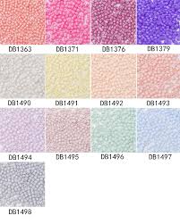 Miyuki Delica Beads 11 0 White Color Super Mix Beadwork Supplier 3grams Lot