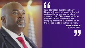 Lt. Gov. Mark Robinson hires law firm to investigate CNN