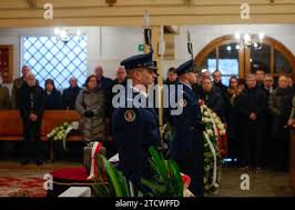 Wroclaw, Wroclaw, Poland. 14th Dec, 2023. The funeral of Daniel Luczynski  took place at the Sanctuary