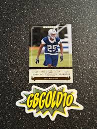 2006 Donruss/Playoff Pat Watkins #134 Timeless Tributes Rookie RC Gold /25