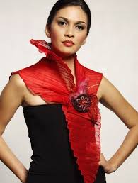Hot Making Stylish Wraps While Creating New Markets For Filipino Natural Fibers By Dita Sandito Ong Filipiniana Dress Filipino Clothing Western Dresses