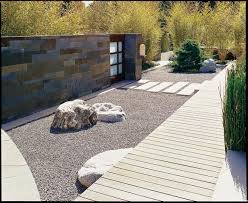 Landscaping with rocks (the design of a rock garden and layout of stones) is something that each of us in modern times, they are used to create pathways in front of houses, to provide protection from. Modern Zen Garden Landscape