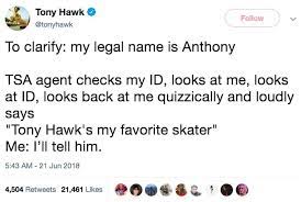 Pin On Tony Hawk Tweets