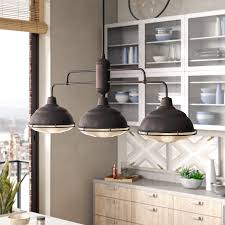 Trent Austin Design Bruges 3 Light Kitchen Island Dome Pendant Reviews Wayfair