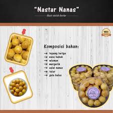 Kue nastar mempunyai tampilan lembut dengan hiasan selai nanas di atasnya. Kue Kering Nastar Nanas Wijsman Margarine Tekstur Lembut Premium Hastin S Cookies Shopee Indonesia