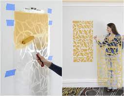 Fertige streifen an der wand blue striped wall for. 65 Wand Streichen Ideen Muster Streifen Und Techniken Mit Farbe
