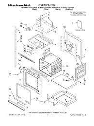 kitchen aid kebs208 oven parts oven