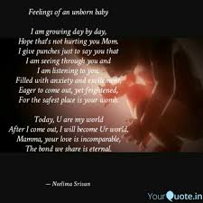 Feelings Of An Unborn Bab Quotes Writings By Neelima Kotha Yourquote