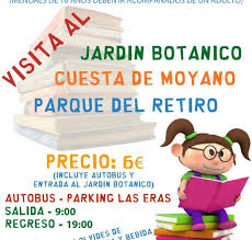 Nuestro salón puso todo su empeño para que el nuestro esta fuera uno de los mejores. Excursion Familiar A La Feria Del Libro Jardin Botanico Y Parque Del Retiro Ayuntamiento De Navalafuente