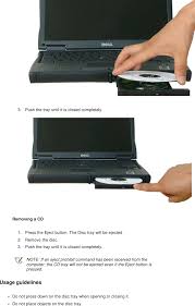 • place the disc in the center of the tray with the label side facing up. Sn308 Internal Cd Rw Dvd Rom Drive User Manual File F My Odd Dell Sn 308 En Index Pdf Samsung Electronics