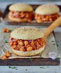 Pour the sauce over the meat in the pot, stir well, and turn down the heat to a simmer. Vegan Sloppy Joes With Beans Easy Sandwich Recipe Elavegan Recipes