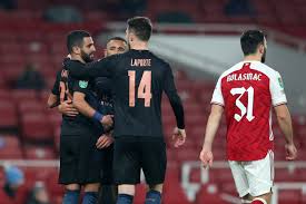 Terlebih, man city terlihat lebih menjanjikan di liga inggris musim ini. Arsenal 1 4 Manchester City Live Carabao Cup Result Highlights Arteta Reaction And Martinelli Injury Latest Evening Standard