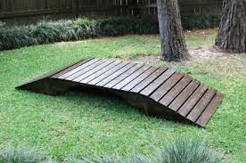 Footbridge Do It Yourself Home Projects From Ana White Backyard Bridges Diy Garden Projects Arched Garden Bridge