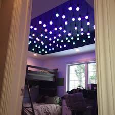 This purple and white bedding set certainly has a unusual pattern! 75 Beautiful Purple Bedroom Pictures Ideas July 2021 Houzz