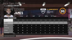 Nba 2k19 Full Roster Ratings Current Players Legends All Time Teams Free Agents Youtube