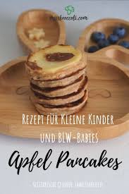 Gesunde Apfel Pancakes Fur Kinder Miss Broccoli Rezept In 2020 Rezepte Furs Baby Kleinkind Fingerfood Apfel