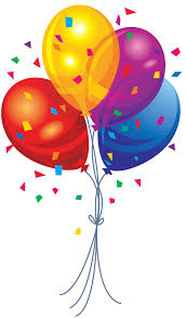 Free Clipart Birthday Cake And Balloons Transparent Multi Color Balloons Clipart Birthday Balloons Pictures Happy Birthday Cards Birthday Balloons