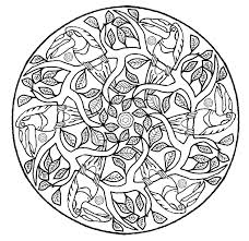 Those suggested here are of various styles and levels of difficulty, ranging from easy to complex ! Mandala Parrot Mandalas Coloring Pages For Adults Just Color Mandala Mandala Dessin Mandala Girafe