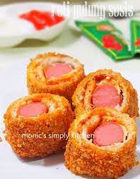 Roti Tawar Gulung Sosis Rotis Ide Makanan Makanan