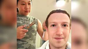 The couple met in line for the bathroom at a college frat party in 2003, and have since had two kids together and given millions to philanthropy. Mark Zuckerberg Getting Haircut From Wife Priscilla Chan Amid Lockdown Is Basically All Of Us Right Now Trending News India Tv