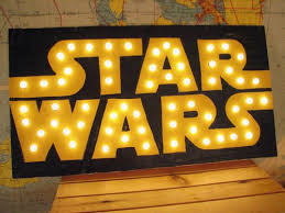 Star Wars Light Up Sign Home Sweet Home Star Wars Light Star Wars Room Star Wars Decor