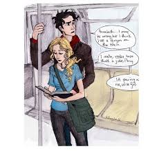 A Gorgon On A Train Percy Jackson Funny Percy Jackson Books Percy Jackson Memes