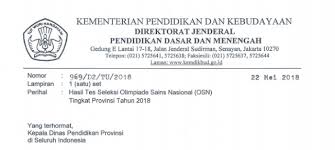 Download download soal olimpiade ipa sd tk kecamatan jawaban lengkap kunci pdf secara gratis di sampdf. Finalis Osn Sd Tingkat Nasional Tahun 2018 Gatra Guru