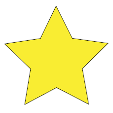 Large Size Simple Star Clipart Vector Clip Art Star Clipart Stars