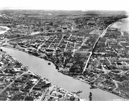 Wiki page nielson field does not exist. Feb 1945 War Torn Intramuros Manila Philippines Looking South Nielson Airfield Uper Left Which Is Now