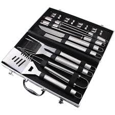 Accessori ed elementi di decoro per soddisfare tutte le vostre esigenze. Sotech Kit Barbecue Per Barbecue Set Di Attrezzi Per Barbecue Con Custodia In Alluminio 18 Utensili Di Acciaio Inox Materiale Lega Di Alluminio Eprice