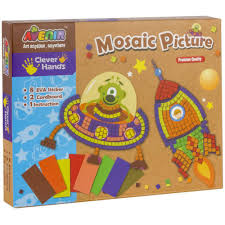 Rachetă de desene animate 36 produse copiicopii ro. Joc Creativ Momki Mozaic Racheta Si Nava Spatiala Brandtoys Ro