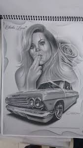 Lowrider coloring pages are a fun way for kids of all ages to develop creativity, focus, motor skills and color recognition. Lowrider Art Chicano Style Tattoo Chicano Tattoos