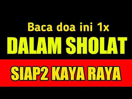 Sepanjang bulan ramadan terutamanya lailatul qadar; Baca 1x Dalam Sholat Siap2 Kaya Raya Doa Cepat Kaya Mendadak Youtube Doa Islamic Quotes Doa Islam