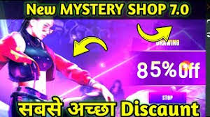 Go into the mystery shop now and try your luck to see how much discount you can get in game!. Free Fire New Mystery Shop 7 0 Get Upto 90 Discaunt On All Item