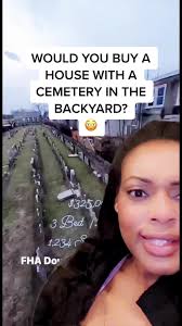 PHILADELPHIA REALTOR SELLS HOUSE WITH A CEMETERY IN THE BACKYARD 😳 #fyp  #foryou #viral
