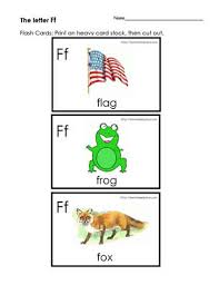 Hello friends, in this video we have presented around 30 words starting with letter f.if you find this video useful then please like and . The Letter F Flashcards Worksheets