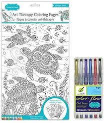 39+ gel pen coloring pages for printing and coloring. Color Factory Art Therapy Under The Sea Coloring Pages Ocean Tranquility Coloring Page Posters And 6 Metallic Gel Pens Living Art Therapy Under The Sea Coloring Pages Ocean Tranquility
