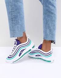 Nike Air Max 97 Ultra Trainers In White And Purple Nike Air Max 97 Fashion Air Max 97