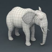 Rigged Elephant 3d 3ds Elephant Cute Baby Elephant Elephant Sculpture