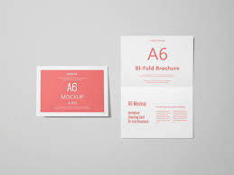 A6 Landscape Greeting Card Mockup Invitation Mockup Greeting Cards Greetings