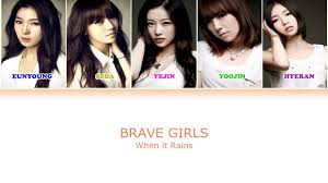 Brave girls first subreddit census!subreddit survey (self.bravegirls). Brave Girls When It Rains Color Coded Lyrics Han Rom Eng Youtube