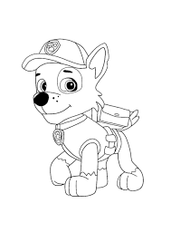 564 x 689 click the download button to see the full image of rocky coloring pages download, and download it to your computer. Pin On Paw Patrol Coloring Pages
