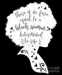 Alternate images in the comments below! Black Girl Magic African Queen Determined To Rise Drawing By Noirty Designs