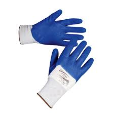 Ansell Hyflex 11 917 Palm Finger Nitrile Coating Grip Work Gloves 4 1 2 1 Size Large