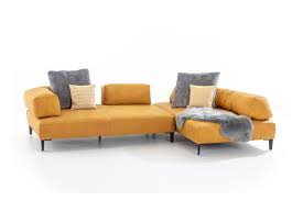 Usikey modern boho coffee table with 2 large drawers for living room, retro cocktail table with metal frame, tea table, sofa table, tv table, rectangular functional table, rustic brown. Willi Schillig 19171 Puzzle Ledersofa Kurkuma Mobel Letz Ihr Online Shop