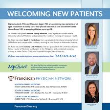 welcoming new patients franciscan physician network