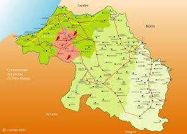 Vers 1170, arnaud, vicomte du labourd, est chassé de bayonne par richard cœur de lion : Carte Du Pays Basque Bipia